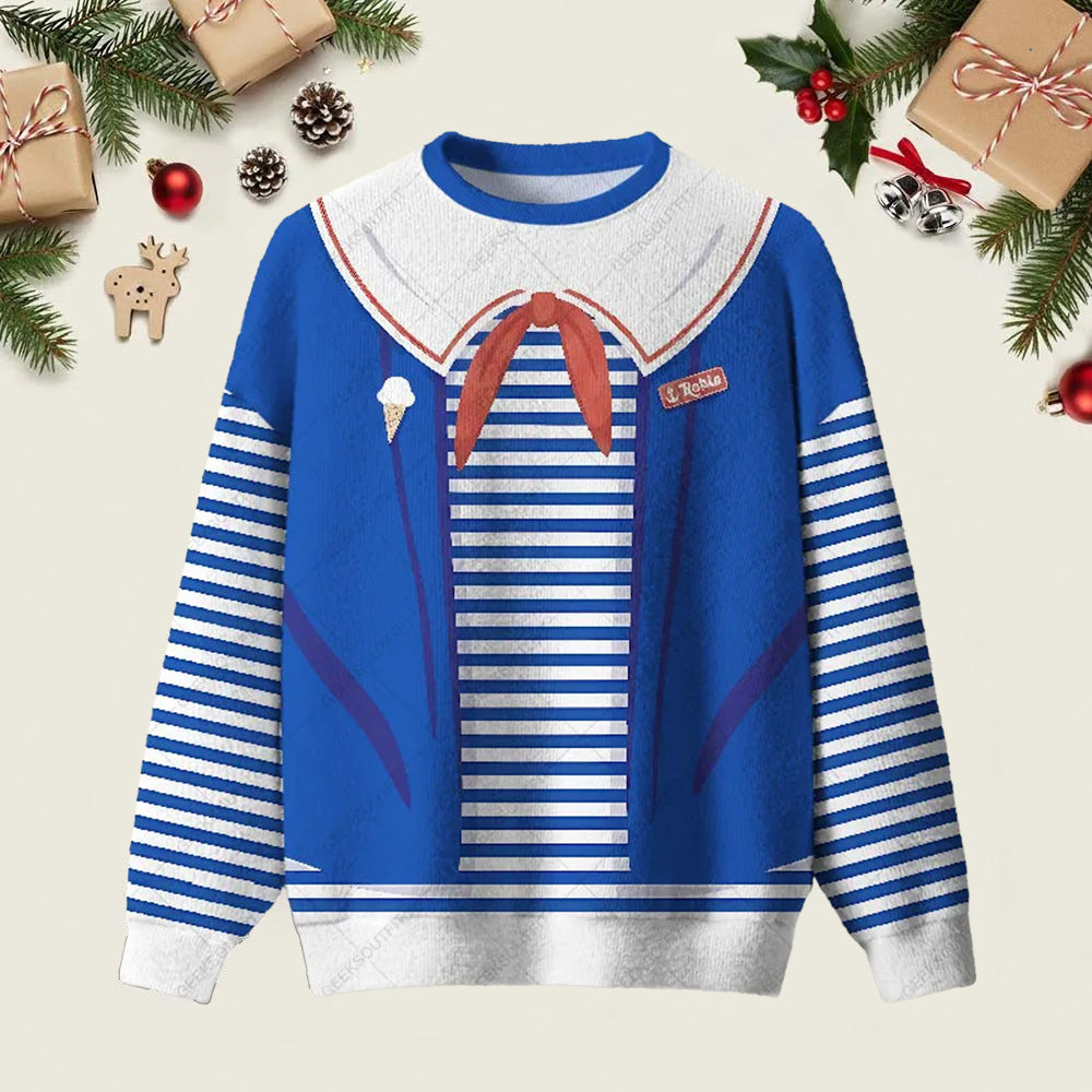 Robin Buckley Ugly Christmas Sweater Winter Attire Xmas Apparel Christmas Clothes Gifts