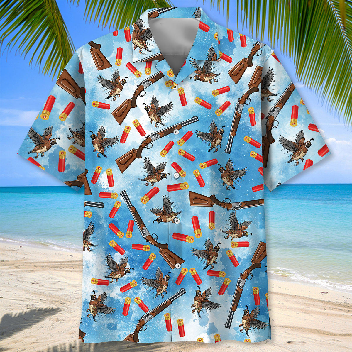 Bird Hunting Hawaiian Shirt Hunter Aloha Shirt Unique Gift For Boyfriend
