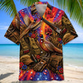 Color Pheasant Hunting Pattern Hawaiian Shirt Hunting Season Aloha Shirt Hunter Gift