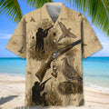 Deer Hunting Vintage Artwork Hawaiian Shirt Huntin Season  Clothing Friends Gifts