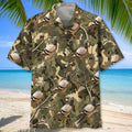 Dove Hunting Camo Hawaiian Shirt Men_s Hunting Season Attire Hunting Lover Gifts