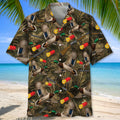 Duck Camouflage Hunting Pattern Hawaiian Shirt Huntin Season Gear Hunting Lover Gifts