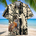 Bird Hunting Pattern Hawaiian Shirt Hunter Aloha Shirt Hunting Lover Gifts