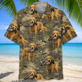 Duck Hunting Pattern Camo Hawaiian Shirt Hunter Outfits Hunting Season Gift