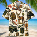 Deer Hunting Hawaiian Shirt Hunter Aloha Shirt Unique Gifts For Husband