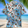 Bird Hunting Hawaiian Shirt Hunter Aloha Shirt Gift For Hunting Enthusiast