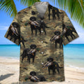 Black Labrador Retriever And Duck Hunting Hawaiian Shirt Hunting Season Shirt Gifts