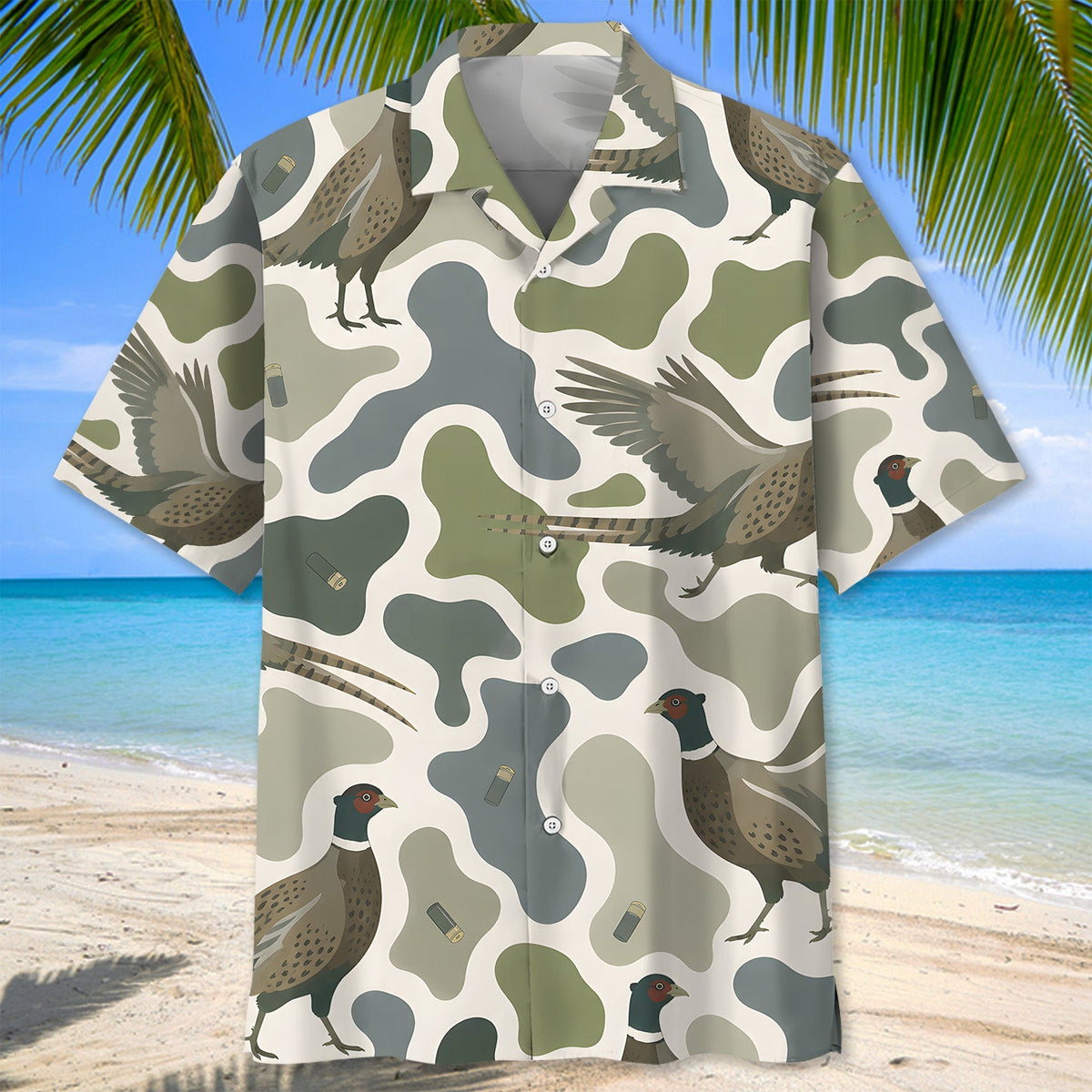 Bird Hunting Pattern Hawaiian Shirt Hunting Lover Clothing Gift For Brother