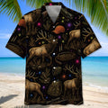 Color Deer Hunting Pattern Hawaiian Shirt Hunting Season Aloha Shirt Hunter Gifts