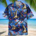 Duck Hunting Pattern Hawaiian Shirt Hunting Button Up Shirt Gift For Hunter