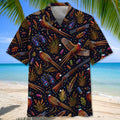 Color Pheasant Hunting Pattern Hawaiian Shirt Hunting Aloha Shirt Hunter Gift