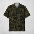 Deer Hunting Vintage Artwork Camo Hawaiian Shirt Fitness Deer In My Freezer Gear