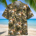 Duck Hunting Camo Hawaiian Shirt Men_s Hunting Season Clothing Dad Gifts