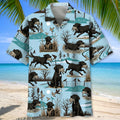 Dove Hunting Pattern Hawaiian Shirt Hunter Clothing Gift For Husband