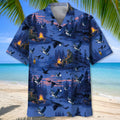 Duck Hunting Pattern Hawaiian Shirt Hunting Season Shirt Gift For Duck Hunter