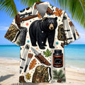 Bear Hunting Pattern Hawaiian Shirt Hunting Aloha Shirt Bear Hunting Lover Gifts