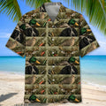 Hunting Pattern Hawaiian Shirt Vintage Hunting Season Aloha Shirt Husband Gifts