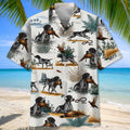 Pheasant Hunting Pattern Hawaiian Shirt Outdoor Hawaiian Shirt Gift For Hunting Lover