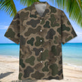 WildCampath Hunting Mourning Dove Camouflage Hawaiian Shirt Hunting Lover Gear