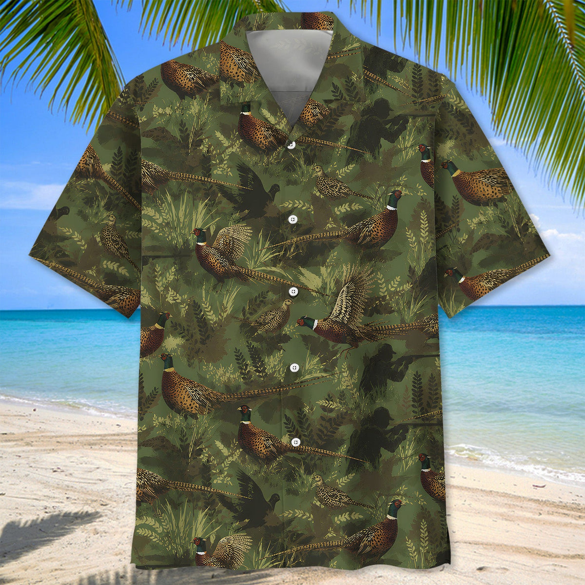 Pheasant Hunting Hawaiian Shirt Bird Hunting Shirt Gift For Bird Hunter_