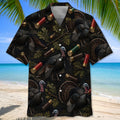 Hunting Pattern Hawaiian Shirt Hunting Aloha Shirt Unique Gift For Hunter