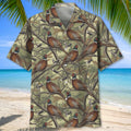 Pheasant Hunting Pattern Camo Hawaiian Shirt Hunter Apparel Gift For Husband