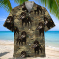 Mourning Duck Retriever Camouflage Hawaiian Shirt Hunting Season Shirt Dad Gifts