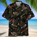 Duck Hunting Pattern Hawaiian Shirt Vintage Hunting Season Aloha Shirt Dad Gifts