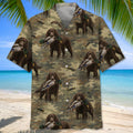 Mourning Duck Retriever Camouflage Hawaiian Shirt Hunting Season Aloha Shirt Gifts