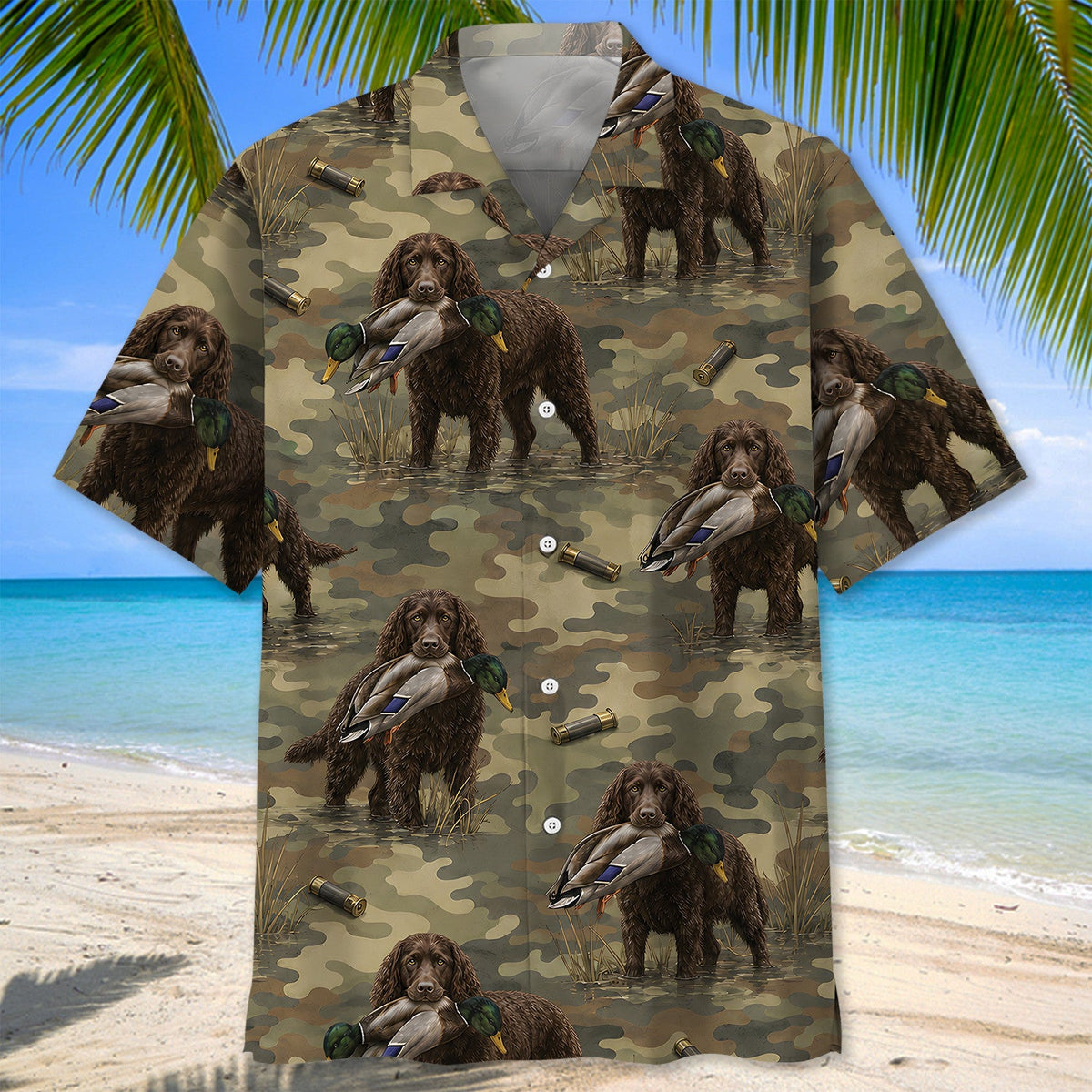 Mourning Duck Retriever Camouflage Hawaiian Shirt Hunting Season Aloha Shirt Gifts