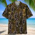 Pointer Hunting Dog Print Hawaiian Shirt Hunting Lover Apparel Gift For Brother