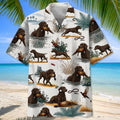 Pheasant Hunting Pattern Hawaiian Shirt Hunter Attire Gift For Hunting Enthusiast