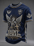 Saint Michael The Archangel T-Shirt Christian Faith Shirt Christian Spiritual Gifts