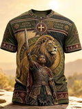 Faith Over Fear Stand Strong T-Shirt Bible Clothing Christian Apparel Gifts For Husband