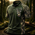 Deer Faith Cross Polo Shirt Christian Inspired Polo Shirt Christian Gifts For Hunters