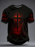 Faith Cross T-Shirt Christian Faith Shirt Christian Themed Clothing Gifts For Christ