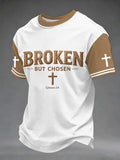 Broken But Chosen T-Shirt Bible Scripture Shirt Christian Clothing Christian Presents