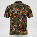 Mallard Duck Shotgun Shell Camo Polo Shirt Hunting Season Outfit Gift Ideas For Hunters