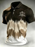 Faith Cross Polo Shirt Faith Based Polo Shirt Christian Inspired Apparel Christian Presents