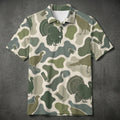 Wild Turkey Hunting Camouflage Polo Shirt Hunting Season Polo Shirt Best Gifts For Father