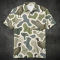 Pheasant Hunting Camouflage Polo Shirt Hunting Season Polo Shirt Gifts For Grandpa