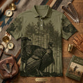 Wild Turkey Hunting Polo Shirt Hunting Season Polo Shirt Turkey Hunters Gift Ideas