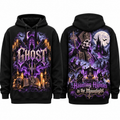 Ghost Purple Cathedral Haunting Hymns In The Moonlight Papa Hoodie for Occult Rock Fans NDN 1