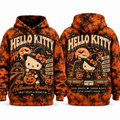 Hello Kitty Gothic Halloween Hoodie NY 1