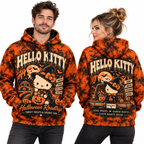 Hello Kitty Gothic Halloween Hoodie NY 2