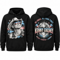 Kenny Chesney Cowboy Hat Disco Country Forever Good Times Hoodie for Country Disco Fans NDN 1
