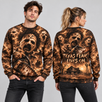 Leatherface Chainsaw Barn Texas Fear Lives On Sweater for Texas Horror Night Fans NDN 2