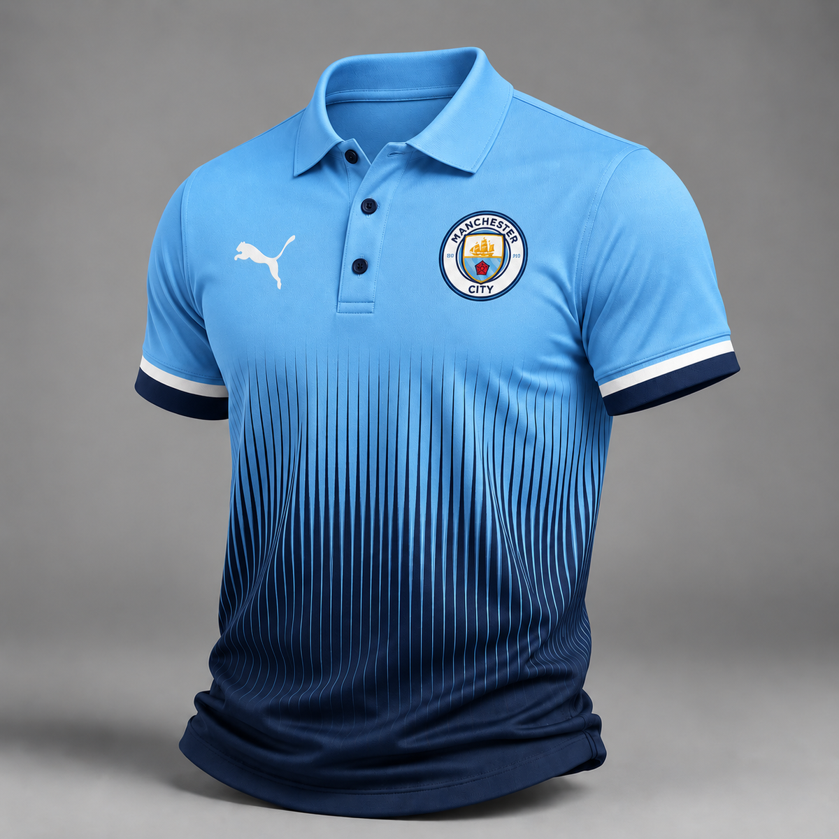 Manchester City | Premium EPL Team Pride Polo Shirt NY 1