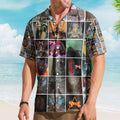 Ghost Band Album Collage Hawaiian Shirt Gothic Rock Fan Shirt