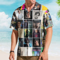 James Taylor Album Collage Hawaiian Shirt Classic Folk Music Fan Shirt